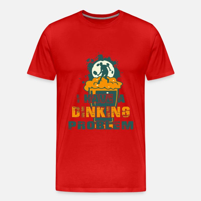 Ich habe ein Dinking-Problem - Männer Premium Bio T-Shirt - undefined