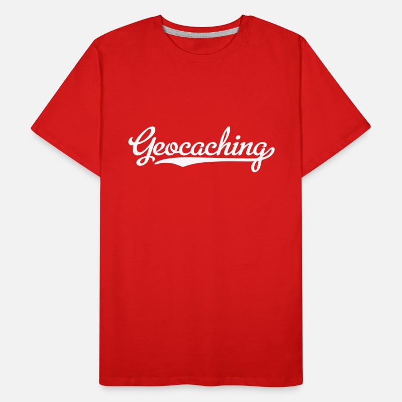 Geocaching T-shirt bio Premium Homme