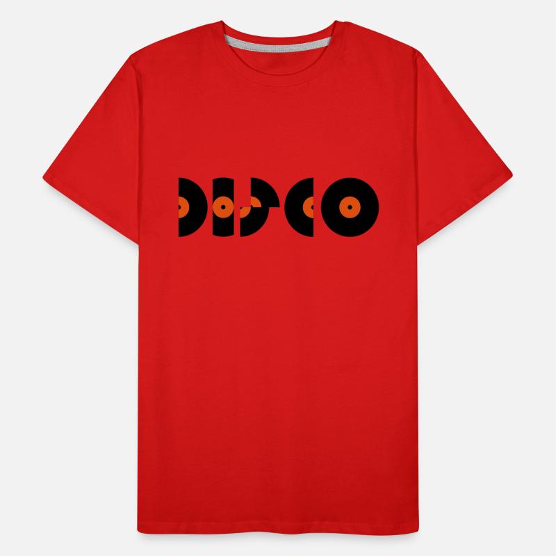 disco_2c Männer Premium Bio T-Shirt