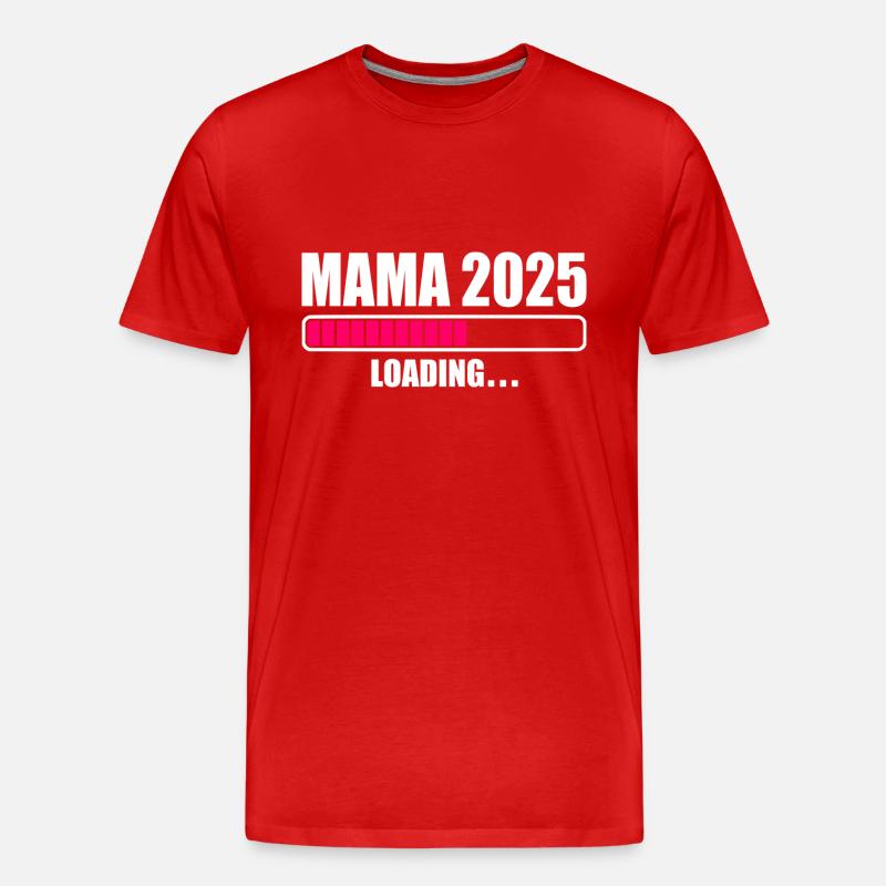 Mama 2025 - Männer Premium Bio T-Shirt - Rot
