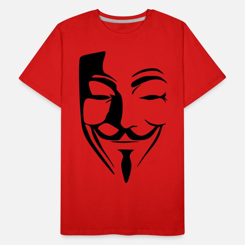 anonymous Men's Premium Organic T-Shirt