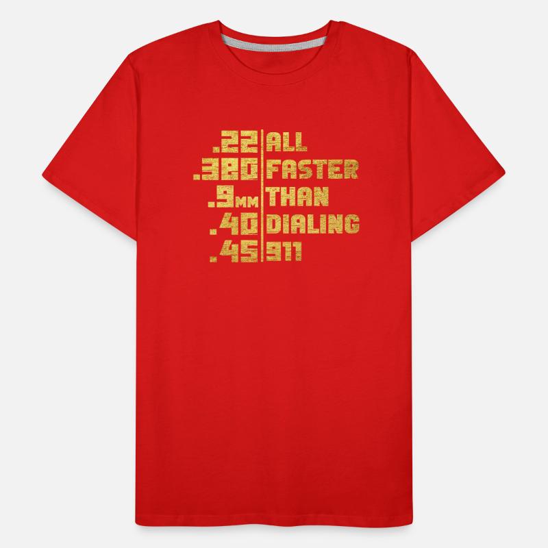 Tout cela plus rapide que la numérotation T-shirt bio Premium Homme