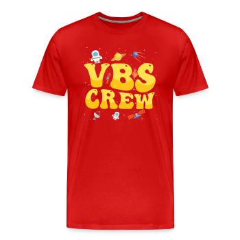 VBS-Besatzung - Männer Premium Bio T-Shirt - Rot - Vorne - Damien (186cm)