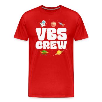 VBS-Besatzung - Männer Premium Bio T-Shirt - Rot - Vorne - Damien (186cm)