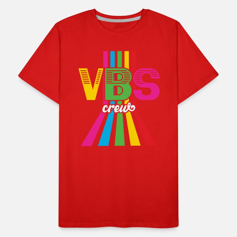 VBS Crew Men's Premium Organic T-Shirt
