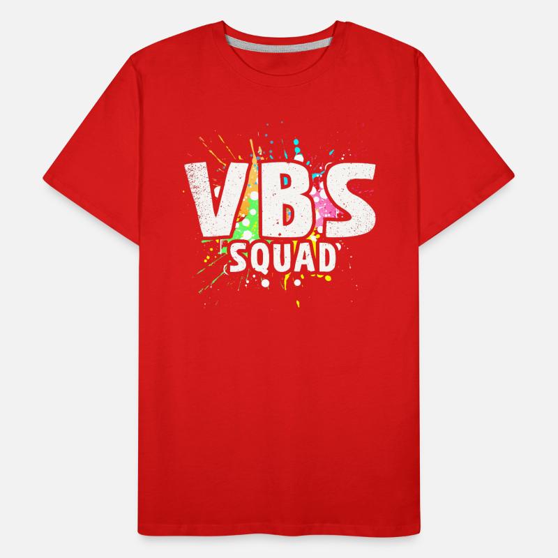 VBS Squad Bible Shool T-shirt bio Premium Homme