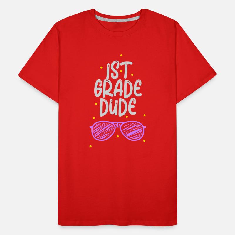 Kindergärtnerin Lustige Studentin 1. Abschluss Männer Premium Bio T-Shirt