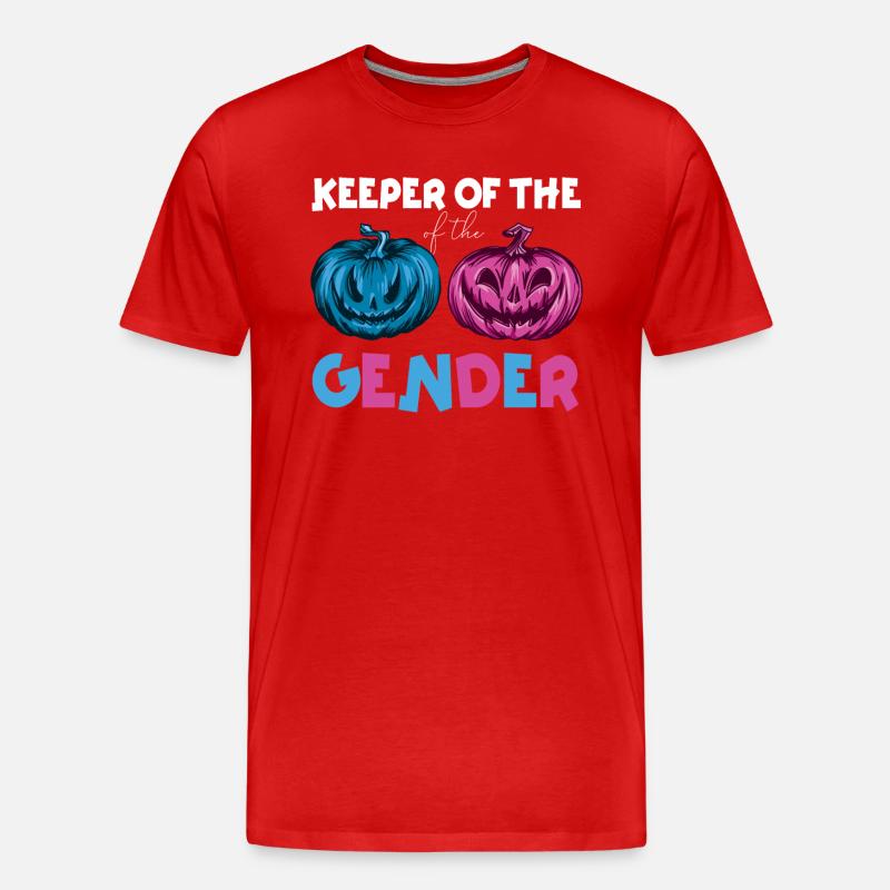 Hüter des Geschlechts - Männer Premium Bio T-Shirt - Rot
