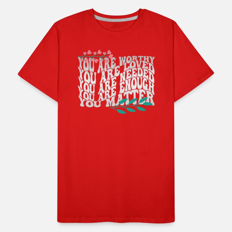 Dépression et conscience bipolaire : T-shirt bio Premium Homme