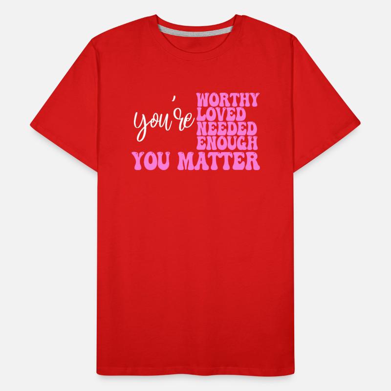 Dépression et conscience bipolaire : T-shirt bio Premium Homme