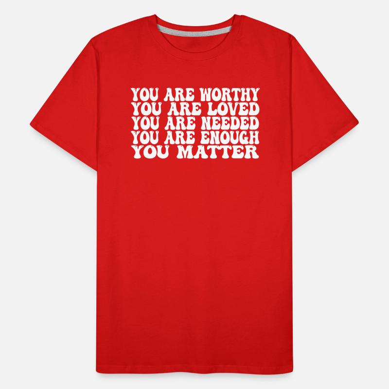 Dépression et conscience bipolaire : T-shirt bio Premium Homme