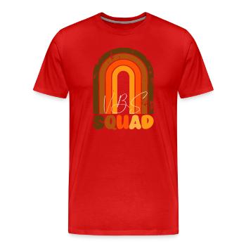 VBS Summer Love Squad Christliche Bibel - Männer Premium Bio T-Shirt - Rot - Vorne - Damien (186cm)
