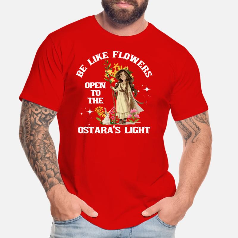 Ostara Witch Moon Eostre Spring Eastern Men's Premium Organic T-Shirt