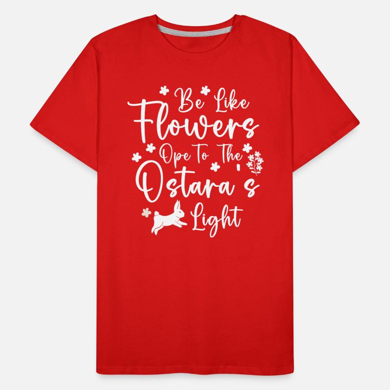 Ostara Witch Moon Eostre Spring Eastern Men's Premium Organic T-Shirt