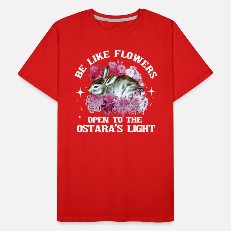 Ostara Witch Moon Eostre Spring Eastern Men's Premium Organic T-Shirt