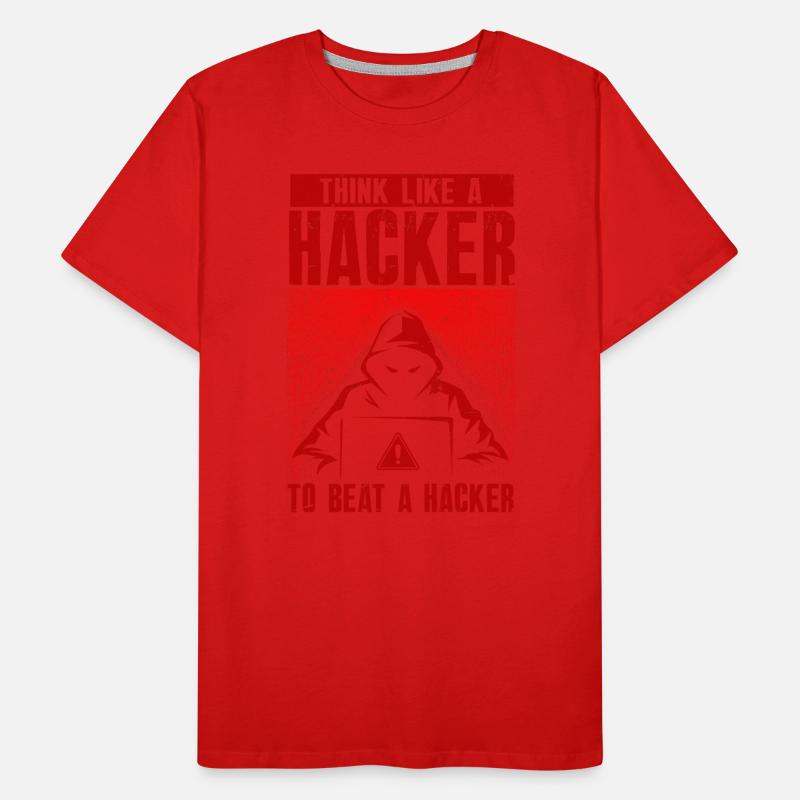 Ethical Hacker Cybersecurity Expertise Men's Premium Organic T-Shirt