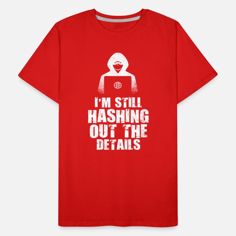 Ethical Hacker Cybersecurity Expertise Men's Premium Organic T-Shirt