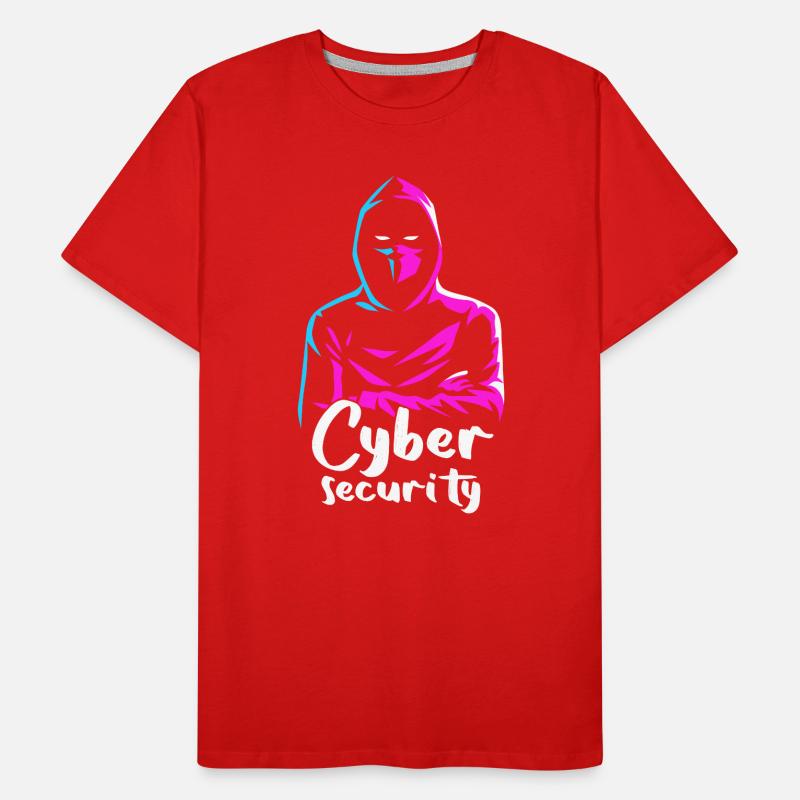 Ethical Hacker Cybersecurity Expertise Men's Premium Organic T-Shirt