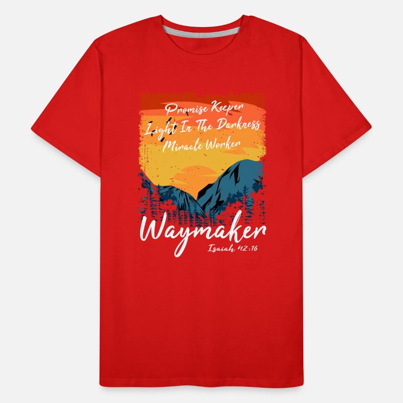 Wegweiser, Versprechenshüter, Wundertäter Männer Premium Bio T-Shirt
