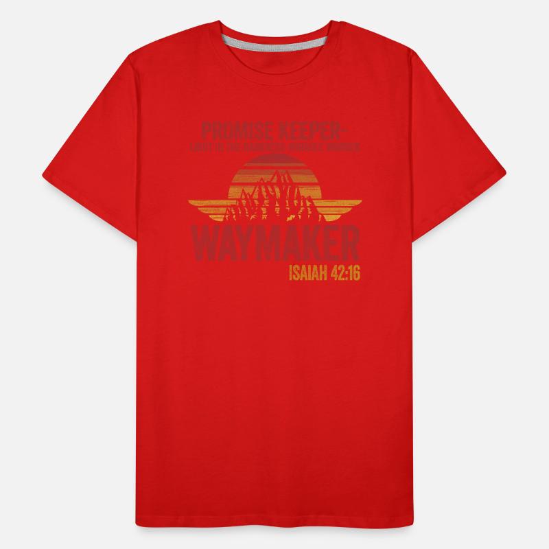 Wegweiser, Versprechenshüter, Wundertäter Männer Premium Bio T-Shirt