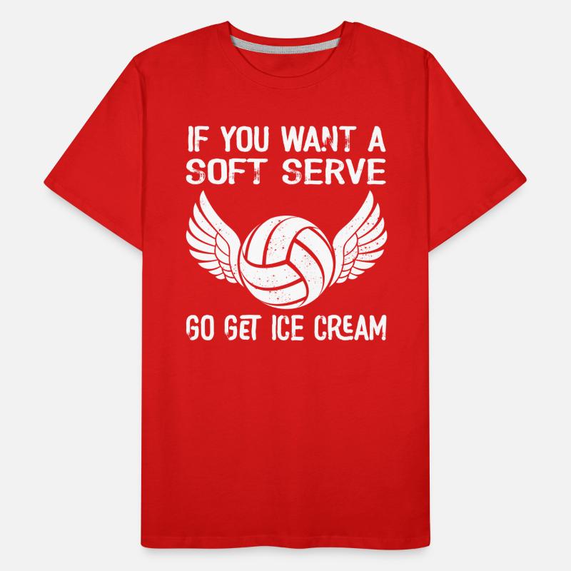 Wenn Sie ein Softeis wollen, holen Sie sich Eis Männer Premium Bio T-Shirt