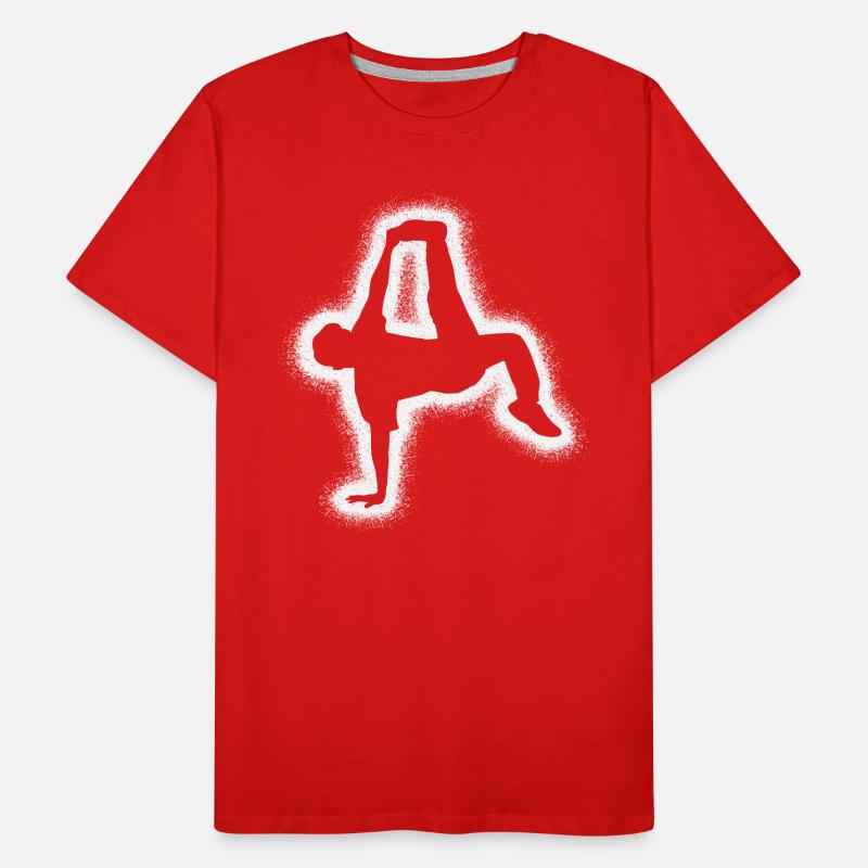 Breakdance Breakdancer Danse Enfants Breakdancer T-shirt bio Premium Homme