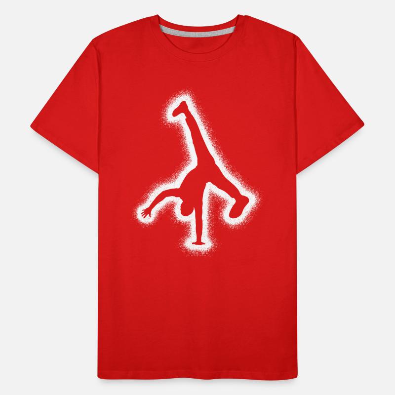 Breakdance Breakdancer Tanzen Kinder Breakdancer Männer Premium Bio T-Shirt