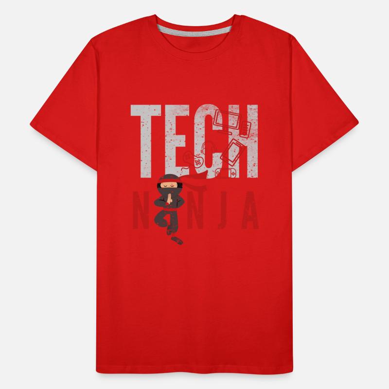 tech, tech analyst, programmer, Männer Premium Bio T-Shirt