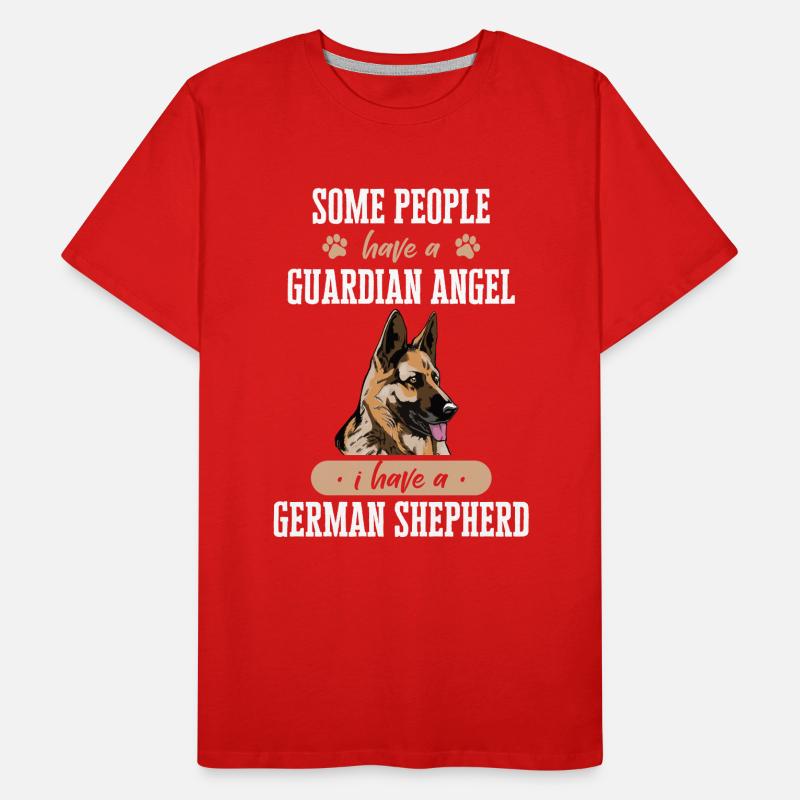 German Shepherd Dog Men's Premium Organic T-Shirt