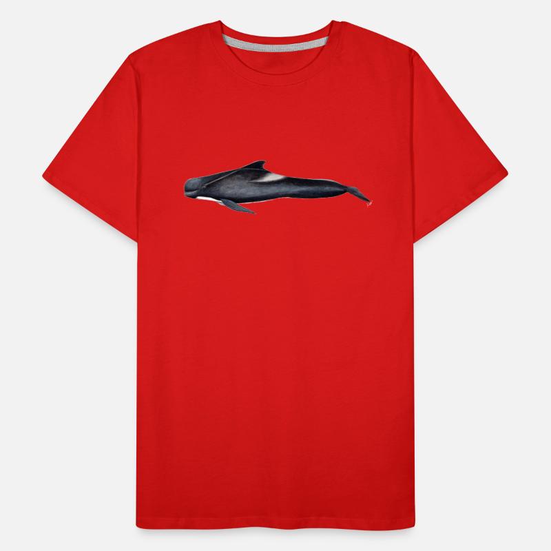 Pilot whale - Pilot whale - Globicephale noir Men's Premium Organic T-Shirt