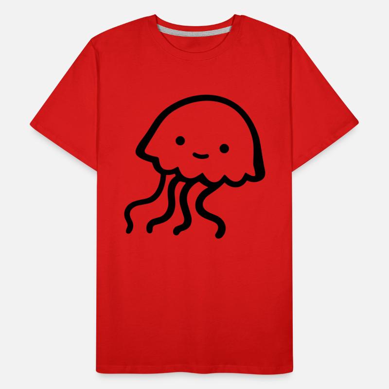 Méduse T-shirt bio Premium Homme