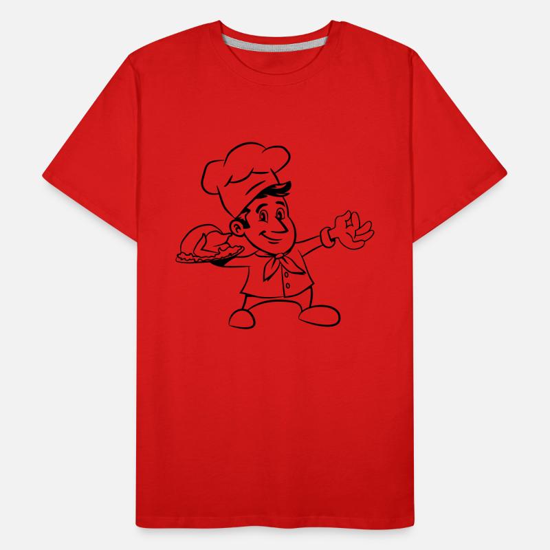 cuire le poulet de cuisson T-shirt bio Premium Homme