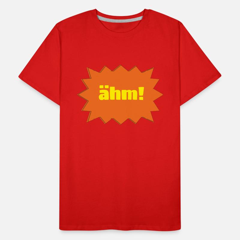 ähm Männer Premium Bio T-Shirt