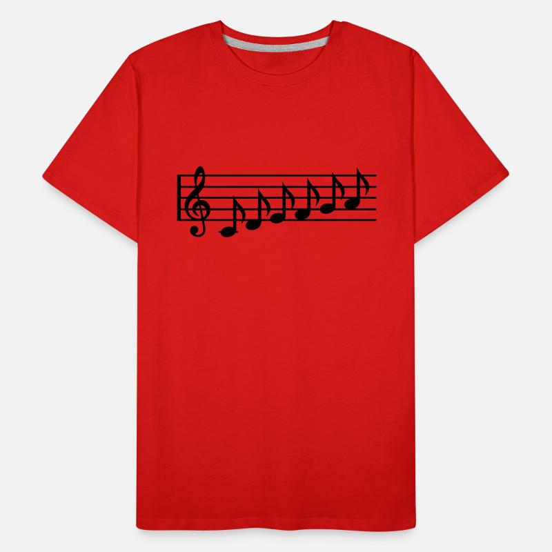 Notes Men's Premium Organic T-Shirt