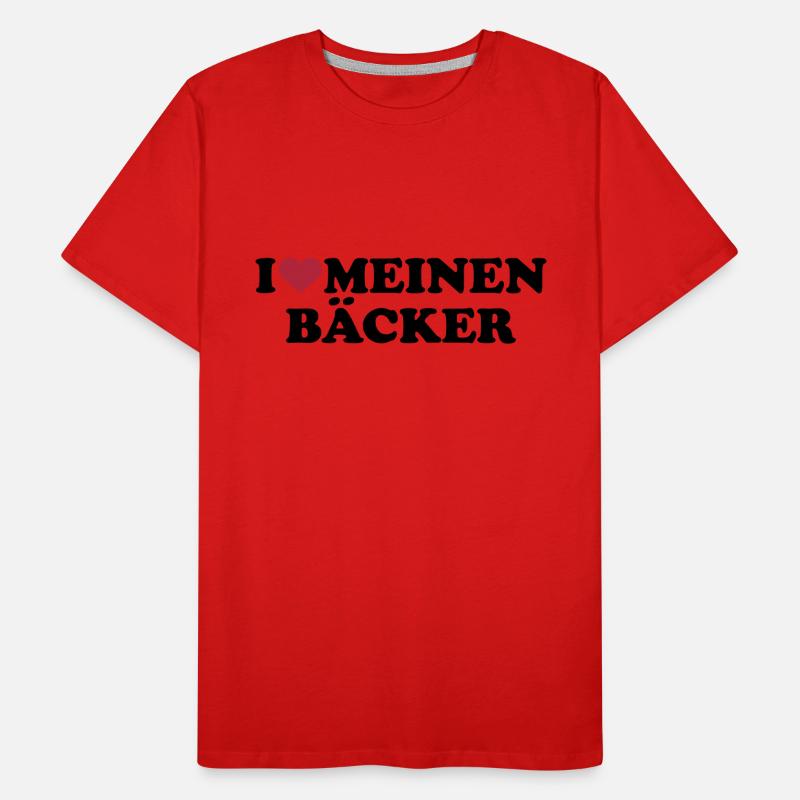 Bäcker Männer Premium Bio T-Shirt