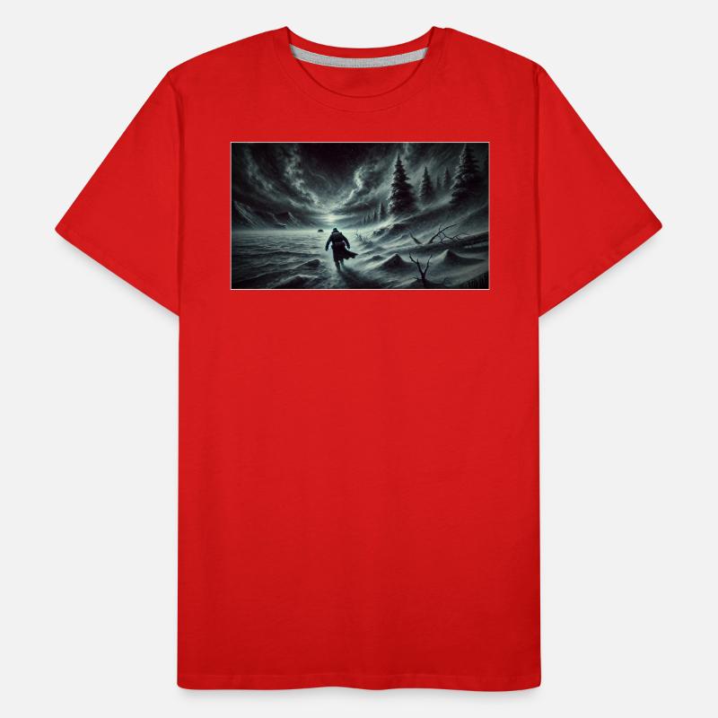 Eiswanderung Männer Premium Bio T-Shirt