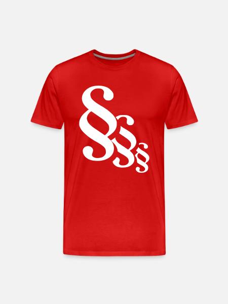 Article - T-shirt bio Premium Homme - rouge