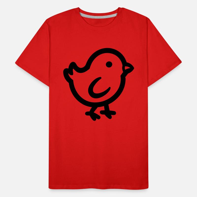 poussin T-shirt bio Premium Homme