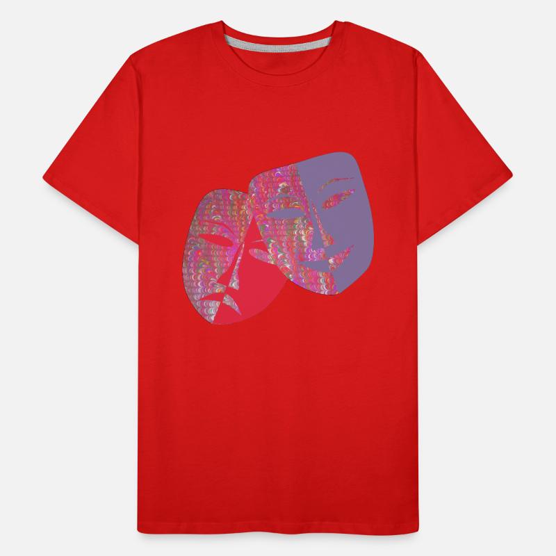 masques e 61 T-shirt bio Premium Homme