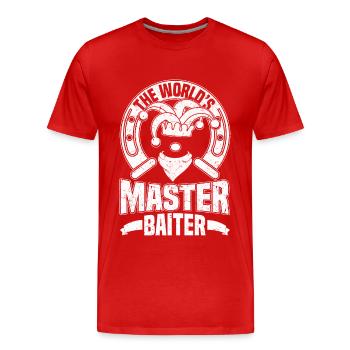 Rodeo Clown - Männer Premium Bio T-Shirt - Rot - Vorne - Damien (186cm)