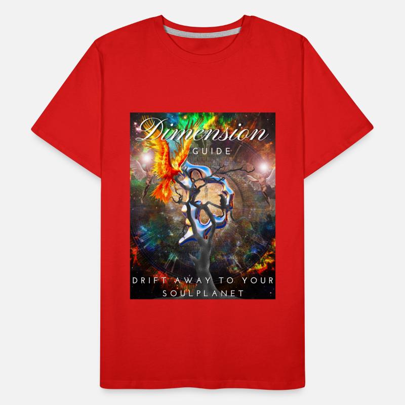 Guide des dimensions T-shirt bio Premium Homme
