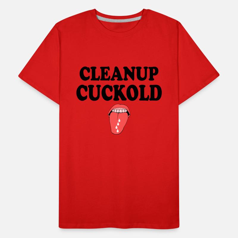 cuckold Männer Premium Bio T-Shirt