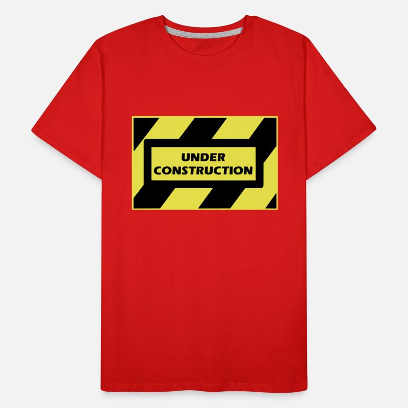 under_construction Men's Premium Organic T-Shirt