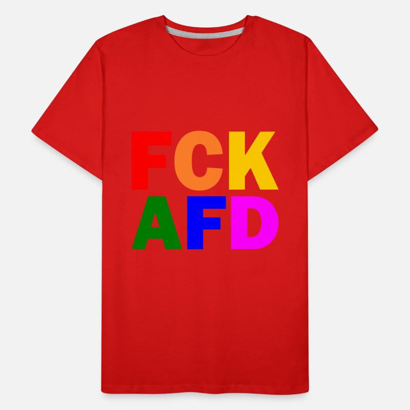 Fck afd Männer Premium Bio T-Shirt