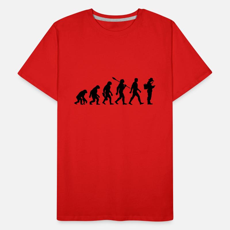 Evolution - Apiculteurs - Abeilles - Apiculture T-shirt bio Premium Homme