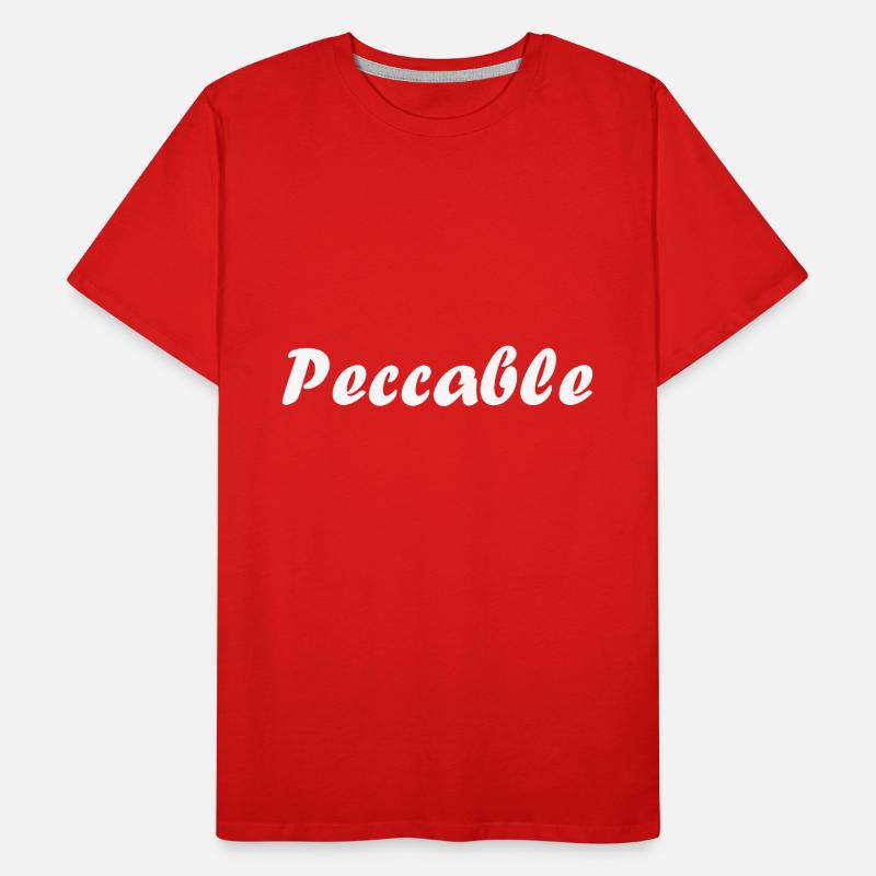 Peccable T-shirt bio Premium Homme