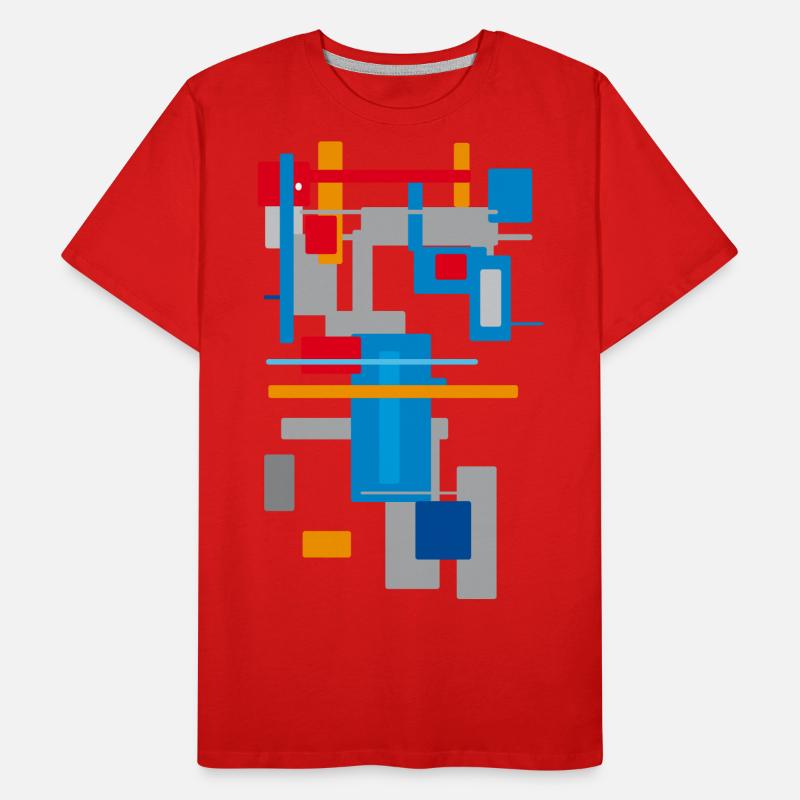 Architecture Patterns Men's Premium Organic T-Shirt