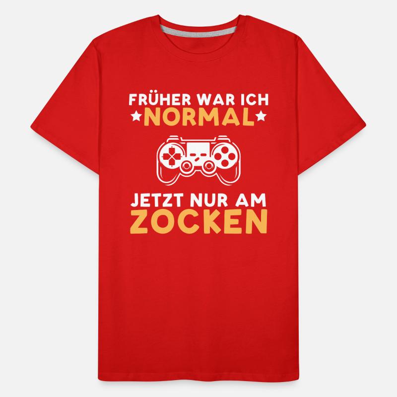 J’avais l’habitude d’être normal, maintenant je ne fais que jouer T-shirt bio Premium Homme