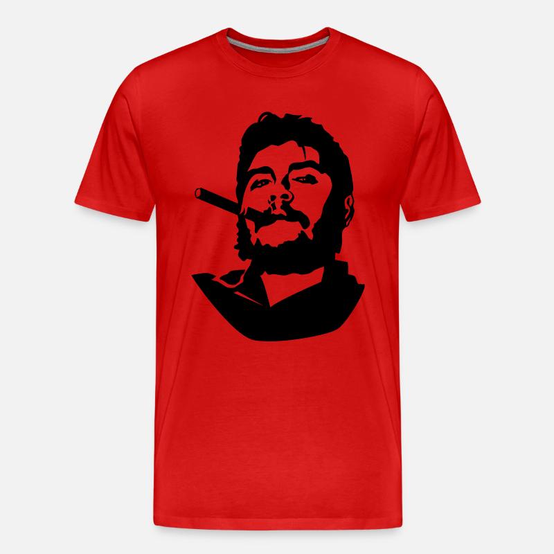 Che Guevara - Männer Premium Bio T-Shirt - Rot