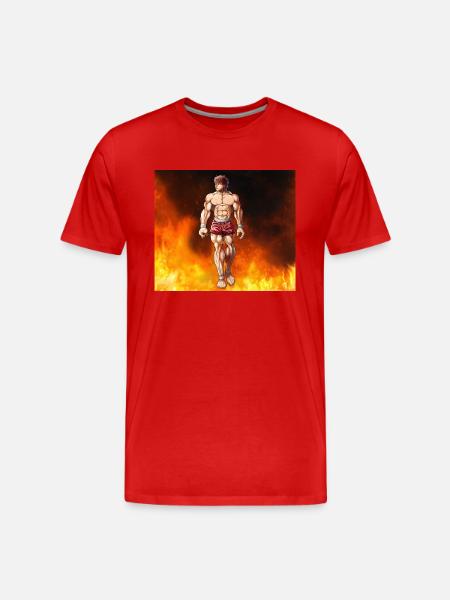 Baki - Männer Premium Bio T-Shirt - Rot